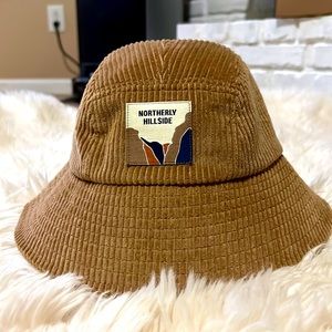 Corduroy bucket hat